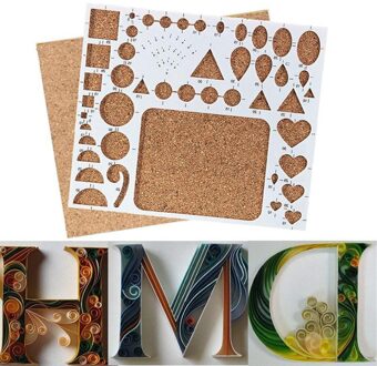 Template Mold Board Diy Papier Quilling Gereedschap Set Tweezer Pins Ingelaste Tool Kit Hamdmade Kunstwerk Kaart Papier Ambachten Tool