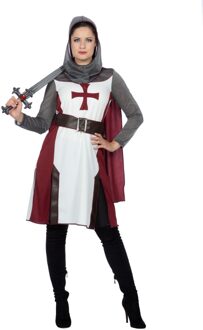 Templer Knight Kostuum Dames Multikleur - Print