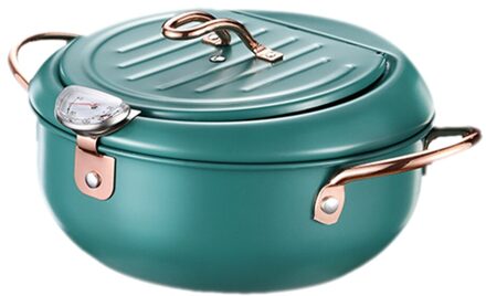 Tempura Friteuse Pan Temperatuurregeling Gebakken Kookpotten Gereedschap Keukengereedschap Gebakken Japanse Stijl Koken Tools