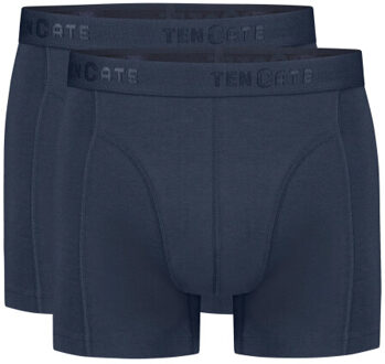 Ten Cate 32323 basic men shorts 2-pack navy - maat S Blauw