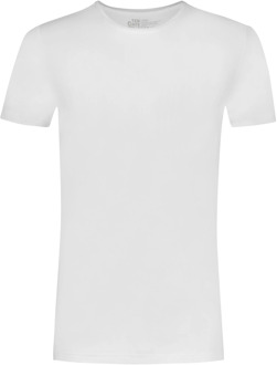 Ten Cate 32326 basic men t-shirt 2-pack- Wit - S