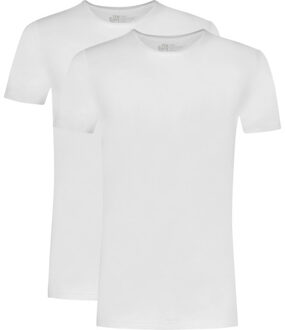 Ten Cate 32326 basic men t-shirt 2-pack- Wit