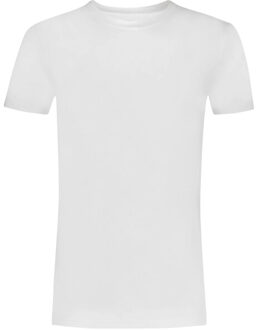 Ten Cate 32327 basic men t-shirt high neck 2-pack- Wit - S