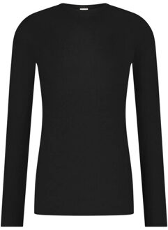 Ten Cate 60388 thermo viloft long sleeve heren - Zwart - M