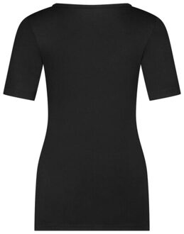 Ten Cate 60832 thermo viloft t-shirt round neck dames - - maat XL Zwart