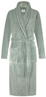 Ten Cate Badjas Dames Minty Green Stripe-S