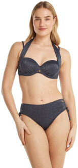 Ten Cate bikini bottom midi bow bikini broek dames - Blauw - XL
