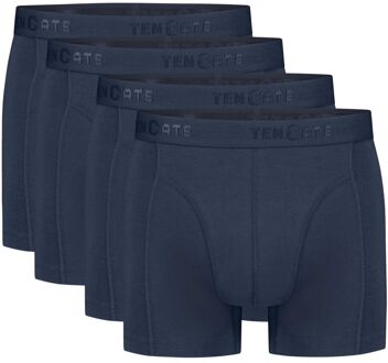 Ten Cate Boxershorts Organic Cotton 4-pack Navy-S Blauw - S