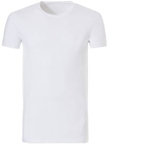 Ten Cate Extra Lang Ronde hals - T-shirt - Wit - 2XL