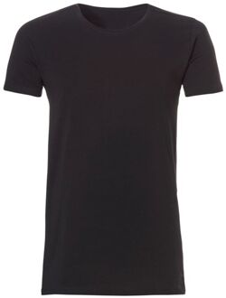 Ten Cate Extra Lang Ronde hals - T-shirt - Zwart - M