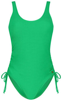 Ten Cate High Leg Padded Badpak Dames S/36 Groen