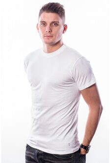 Ten Cate Men Basic T-Shirt Round Neck White Two Pack (32300) Wit - XXL