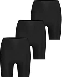Ten Cate Secrets High Waist Long Short 3-pack Zwart-XL - XL