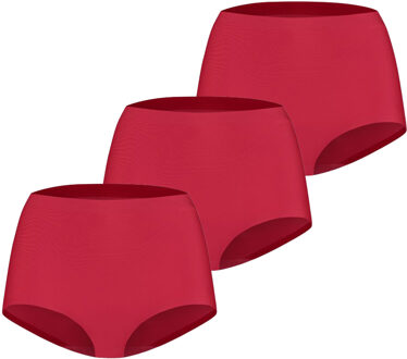 Ten Cate Secrets High Waist Slip 3-pack Rood-L - L