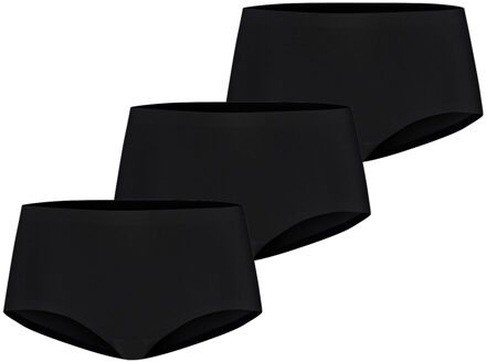 Ten Cate Secrets Midi Slip 3-pack Zwart-S