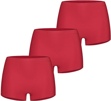Ten Cate Secrets Short 3-pack Rood-M - M