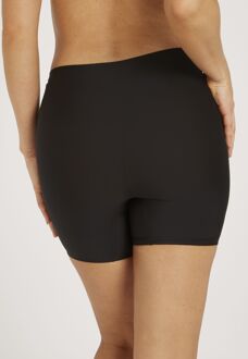 Ten Cate Secrets women long shorts (1-pack) - dames lange boxer middelhoge taile - zwart -  Maat: S