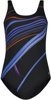 Ten Cate Soft Cup badpak dames Blauw - 40/L