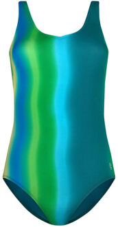 Ten Cate Soft cup v-neck badpak Groen - 40
