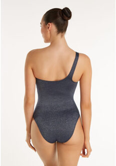 Ten Cate swimsuit one shoulder padded badpak dames - - maat 36 Blauw