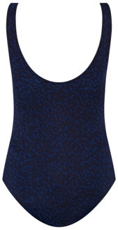 Ten Cate swimsuit soft cup v-neck buckle wedstrijd badpak dames - Veelkleurig - 44