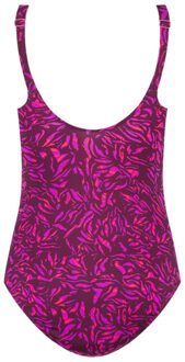 Ten Cate swimsuit soft cup wrapped wedstrijd badpak dames - - maat 42 Paars