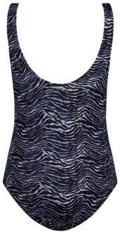 Ten Cate swimsuit v-neck soft cup wedstrijd badpak dames - - maat 38 Blauw