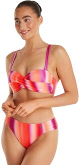 Ten Cate Twisted Padded Wired Bikini Top dames 40B Paars dessin