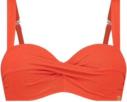 Ten Cate Twisted Padded Wired Bikini Top dames 40E Rood