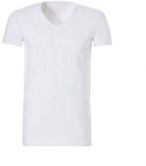 Ten Cate v hals Extra lang - T-shirt - Wit - 2XL