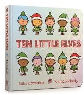 Ten Little Elves Board Book