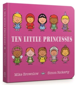 Ten Little Princesses Board Book