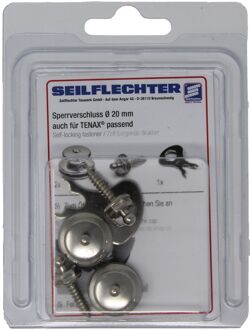 Tenax veiligheidssluiting, 20mm, 2 stuks in blister