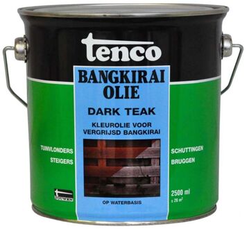 Tenco Bangkirai Olie Dark Teak 2,5 l