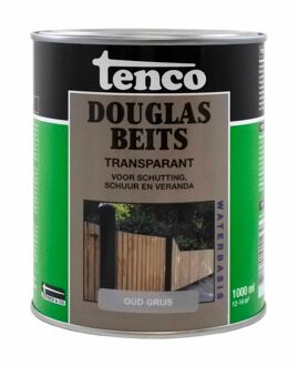 Tenco Beits Douglas Transparant Oud-grijs 1l