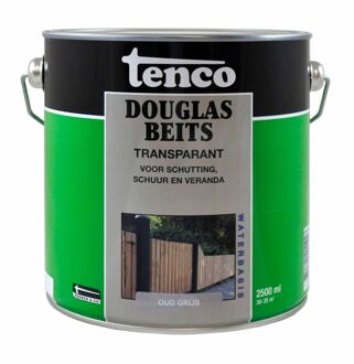 Tenco Beits Douglas Transparant Oud Grijs 2,5l