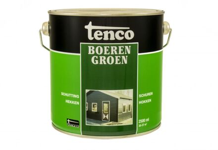 Tenco Boerengroen 2,5l verf/beits
