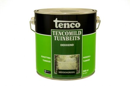 Tenco Dekkend middengroen 2,5l mild verf/beits