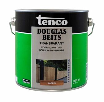 Tenco Douglas beits transparant lariks 2,5l verf/beits Bruin