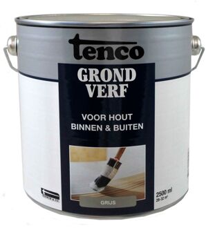 Tenco Grondverf Grijs - 2500 ml