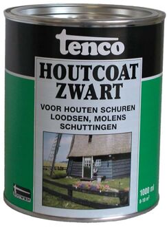 Tenco Houtcoating Zwart - 1 liter