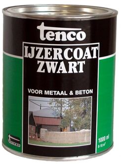 Tenco Ijzercoating Zwart - 1000 ml