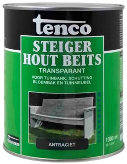 Tenco Steigerhoutbeits-1 Ltr-antraciet