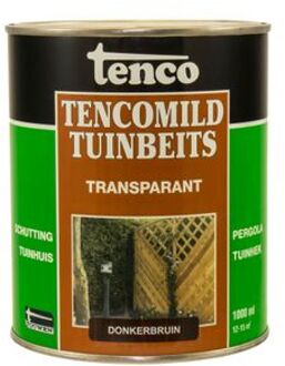 Tenco Tencomild Tuinbeits Transparant Donkerbruin 1l