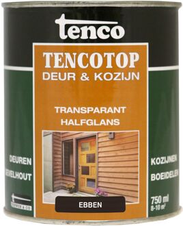 Tenco Tencotop Houtveredeling Transparant Halfglans Ebben 0,75l