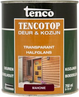 Tenco Tencotop Houtveredeling Transparant Halfglans Mahonie 0,75l