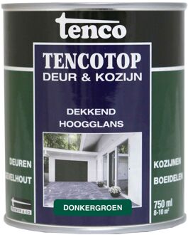 Tenco Top Houtbescherming Hoogglans Donkergroen 0,75l