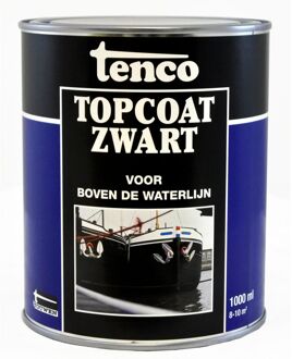 Tenco Topcoat Boven De Waterlijn Zwart 1l