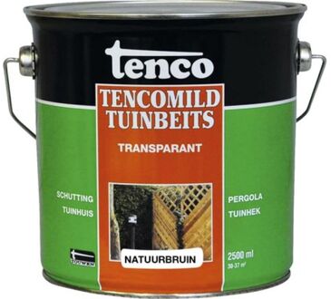 Tenco Transparant natuurbruin 2,5l mild verf/beits