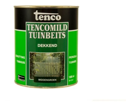 Tencomild Dekkend Tuinbeits Midden Groen - 1000 ml